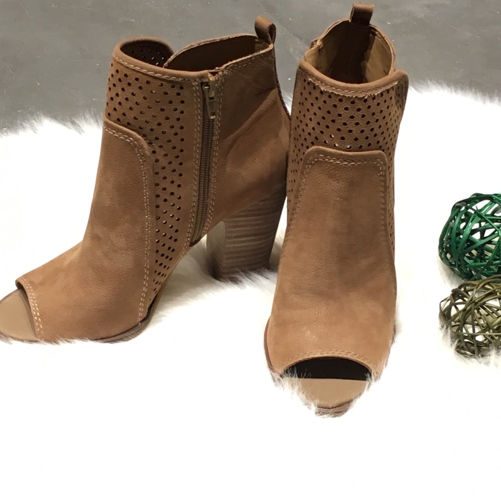 Lucky Brand- Lakmeh Open-Toe Bootie